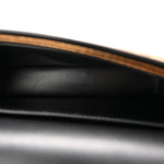 Calfskin Pony Hair Leopard Print Miss Dior Flap Black