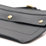 Calfksin Slim Belt Bag Black