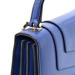 Calfskin Serpenti Forever Top Handle Blue