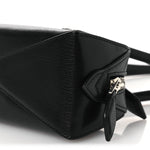 Shiny Goatskin Small Le Teckel Bag Black