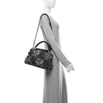 Tweed Calfskin Capucines MM Multicolor