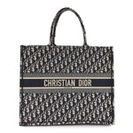 Oblique Large Book Tote Blue Multicolor