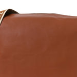 Supple Smooth Calfskin Jacquard Cubi Crossbody Bag Tan