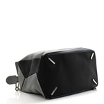 Calfskin Puzzle Bag XL Grey Blue