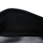 Lambskin Stitched Medium Boy Flap Black