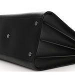 Grained Calfskin Large Sac De Jour Carryall Black