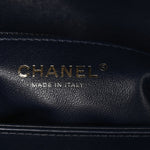 Lambskin Quilted Medium Trendy CC Flap Dual Handle Bag Blue