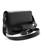 Shiny Calfskin Medium Triomphe Black
