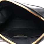 Calfskin Matelasse Monogram Lou Camera Bag Black