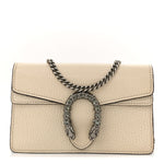 Dollar Calfskin Crystal Super Mini Dionysus Shoulder Bag Mystic White Black Diamond