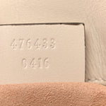 Calfskin Matelasse Super Mini GG Marmont Shoulder Bag White