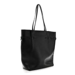 Calfskin Voyou Medium North South Tote Black