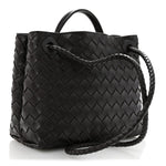 Nappa Intrecciato Small Andiamo Shoulder Bag Fondant