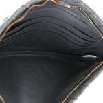 Nappa Intrecciato Small Zip Pouch Thunder