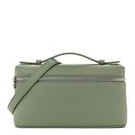 Grained Calfskin L19 Extra Pocket Pouch Sage Brush Leaves