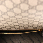 X GUCCI GG Supreme Monogram Medium Hourglass Top Handle Bag Beige Ebony