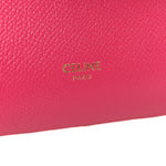 Grained Calfskin Nano Belt Bag Raspberry