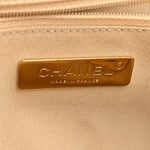 Lambskin Quilted Medium Chanel 19 Flap Beige