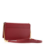 Smooth Calfskin Monogram Phone Holder Crossbody Opyum Red