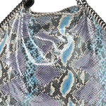 Eco Python Oleographic Big Falabella Tote Navy