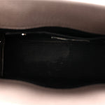 Grained Calfskin Baby Sac De Jour Fog