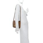 Box Calfskin Medium Classic Box Flap Bag Camel