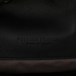 Calfskin Intrecciato Sassolungo Backpack Black Multicolor