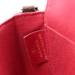 Monogram Pochette Felicie Chain Wallet Fuchsia