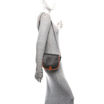 Triomphe Canvas Medium Folco Bag Tan