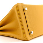 Togo Birkin 25 Jaune Ambre