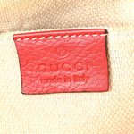 Pebbled Calfskin Small Soho Disco Bag Tabasco Red