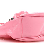 Agneau Arena Le Cagole Shoulder Bag XS Candy Pink