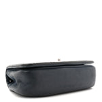 Calfskin Diamond Embossed New Chic Flap Blue