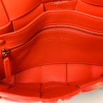 Calfskin Intreccio Plisse Tie Dye Camera Bag Multicolor