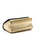Calfskin Gravity Twist Shoulder Bag PM Gold