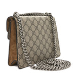 GG Supreme Monogram Mini Dionysus Shoulder Bag Taupe