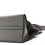 Saffiano Cuir Calfskin Medium Monochrome Top Handle Tote Ardesia