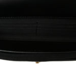 Lambskin Quilted Resin CC Mini Flap Bag Black White