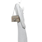 GG Supreme Monogram Small Dionysus Shoulder Bag Taupe