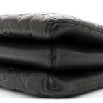 Lambskin Embossed Monogram Coussin PM Black