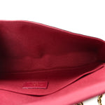 Monogram Pochette Felicie Chain Wallet Fuchsia