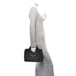 Denim Canapa Logo Tote Black