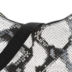 Calfskin Amazonia Loubila Mini Chain Shoulder Bag Multicolor