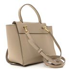 Grained Calfskin Nano Belt Bag Light Taupe