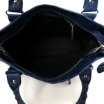 Agneau Giant Brogues Hardware City Bleu Roi