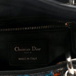 Sequin Lambskin Esprit Tokyo Mini Lady Dior Blue Multicolor