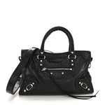 Agneau Arena Silver Hardware Small Le City Black