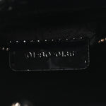Patent Cannage Mini Lady Dior Black