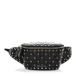 Nappa Rockstud Spike Belt Bag 85 Black