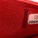 Caviar Quilted Boy Wallet On Chain WOC Red